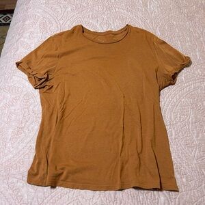 Women's Casual Gold T-Shirt
